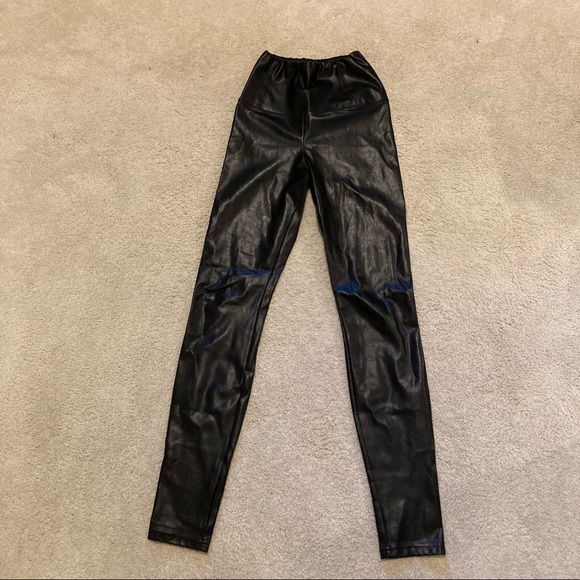 Aritzia Leather Leggings - Picture 3 of 4